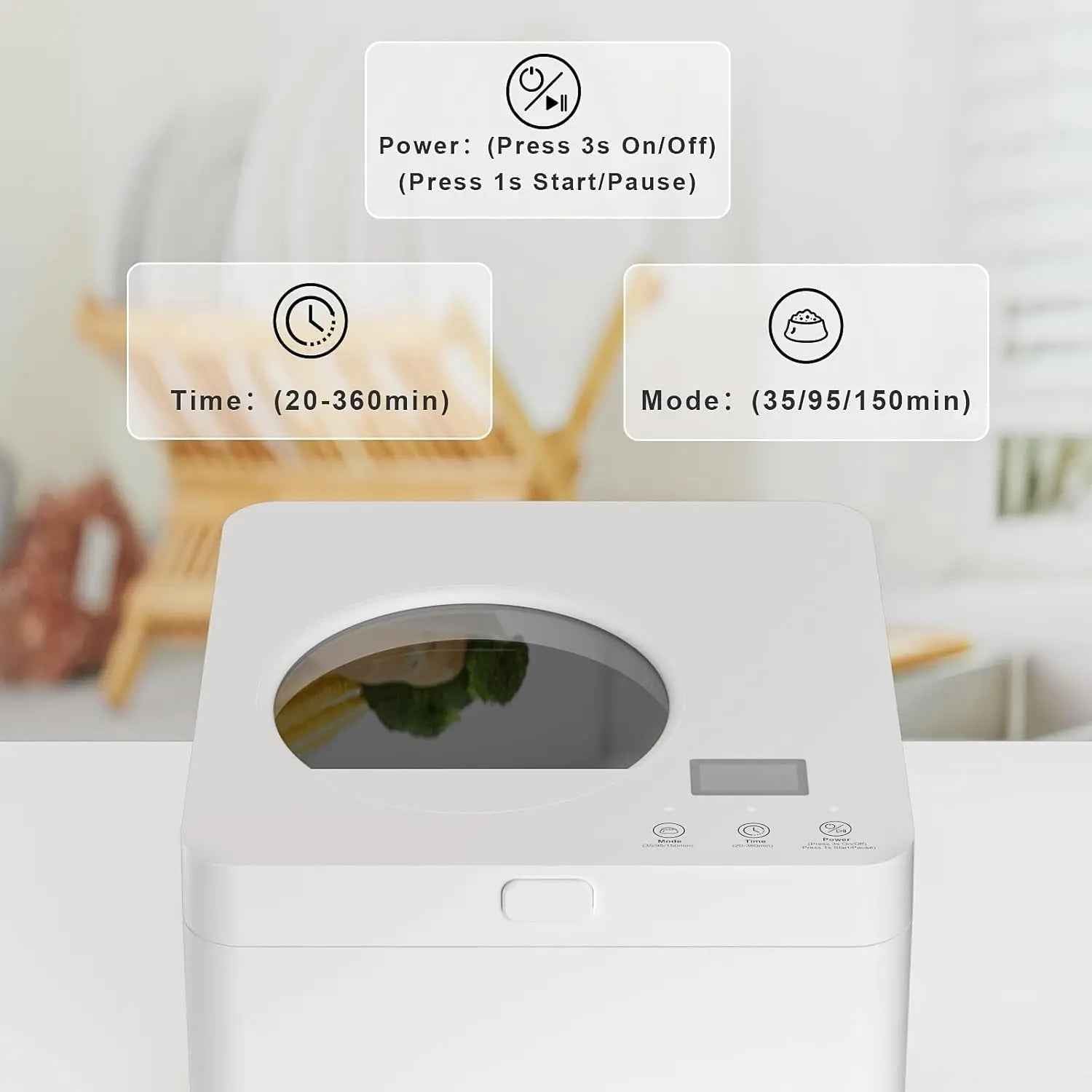 Pet Fresh Food Maker 5 in 1 Dog Cat Food Cooker Chopper 2.5L Smart Maker for Healthy Meals