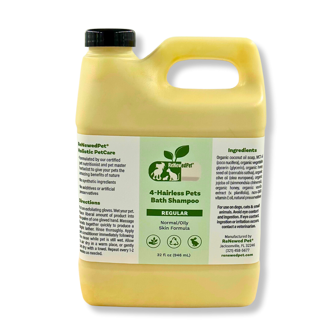 Hairless Pets Shampoo for Gentle Cleaning and Skin Care