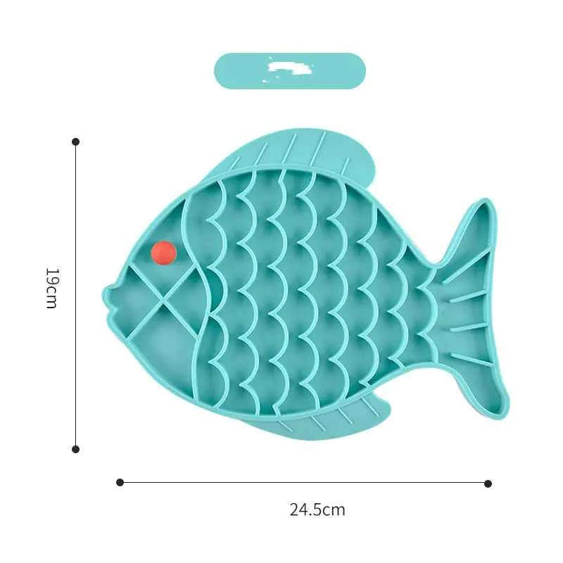 Silicone Pet Food Plate for Dogs and Pets - Durable and Easy to Clean