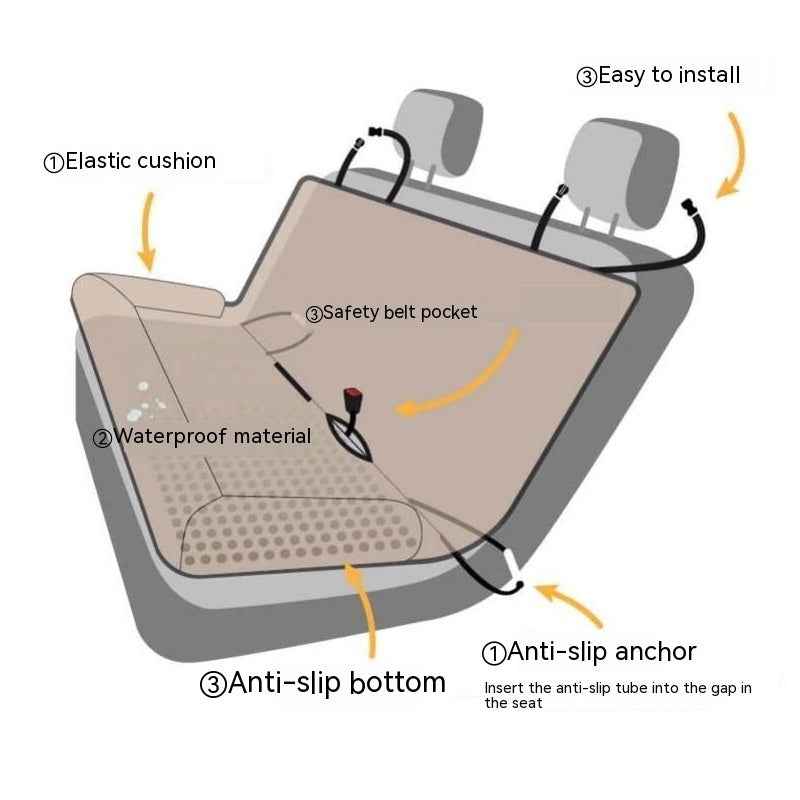 Rear Car Dog Bed for Ultimate Comfort and Safety in Your Vehicle