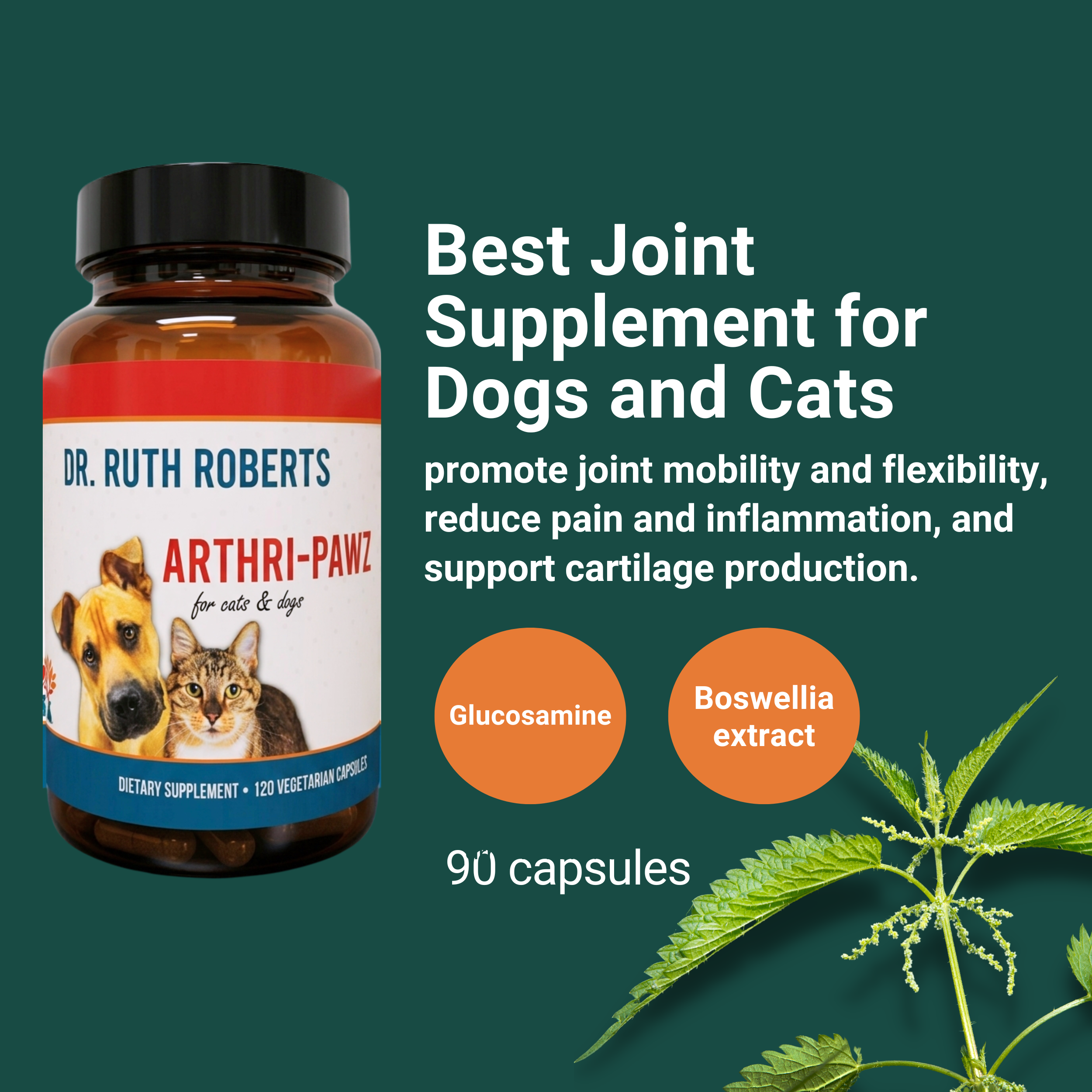 Arthri-Pawz – with Glucosamine for Cats and Dogs - Priscilla's Pet Paradise