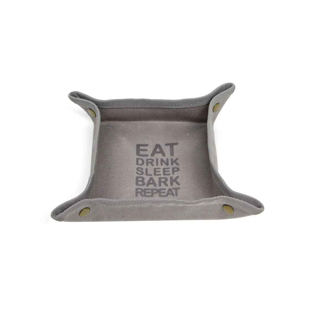 Foldable Canvas Easy To Clean Pet Portable Food Bowl