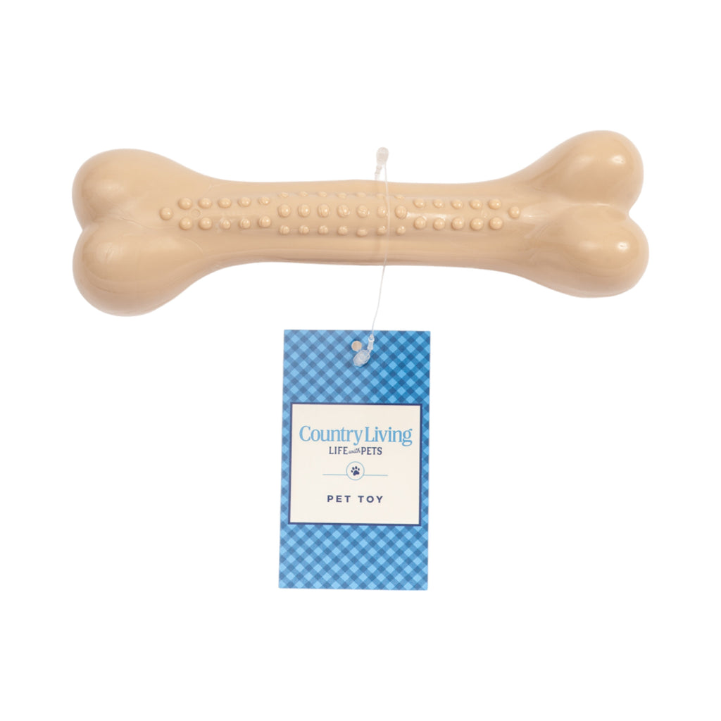 Country Living Chew Toy for Dogs - Nylon Bone (Chicken-Flavored) for Heavy Chewers