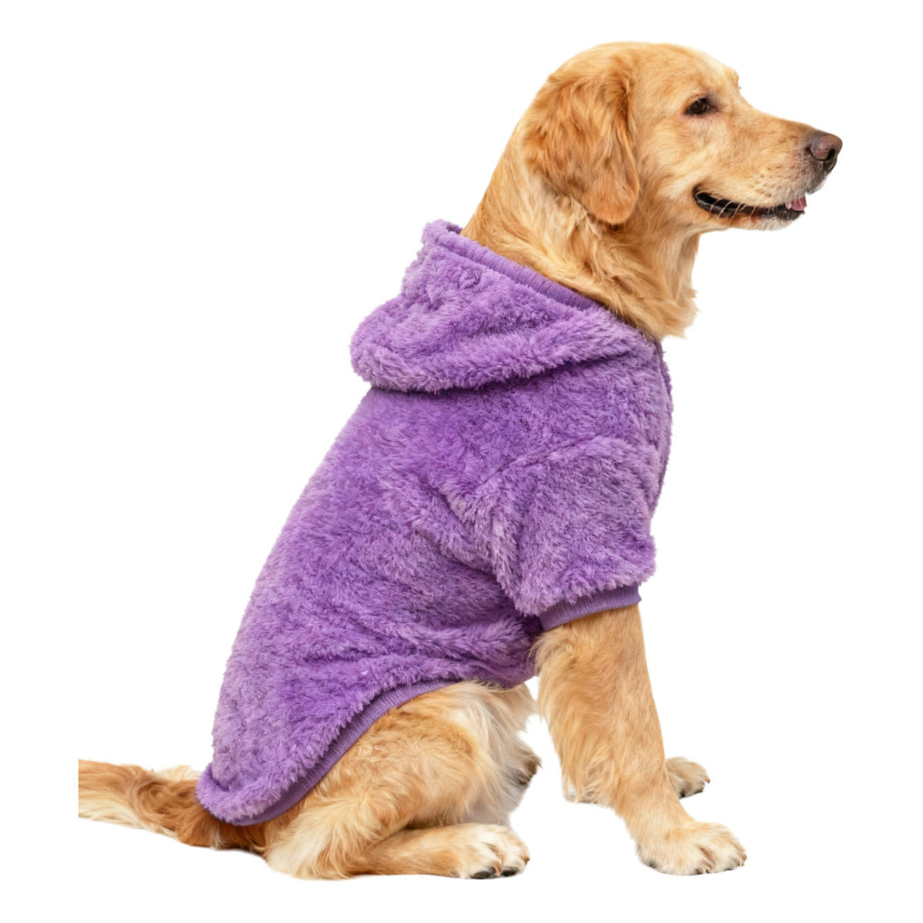Warm Home Clothing For Medium To Large Dogs In Double-Faced Fleece - Priscilla's Pet Paradise