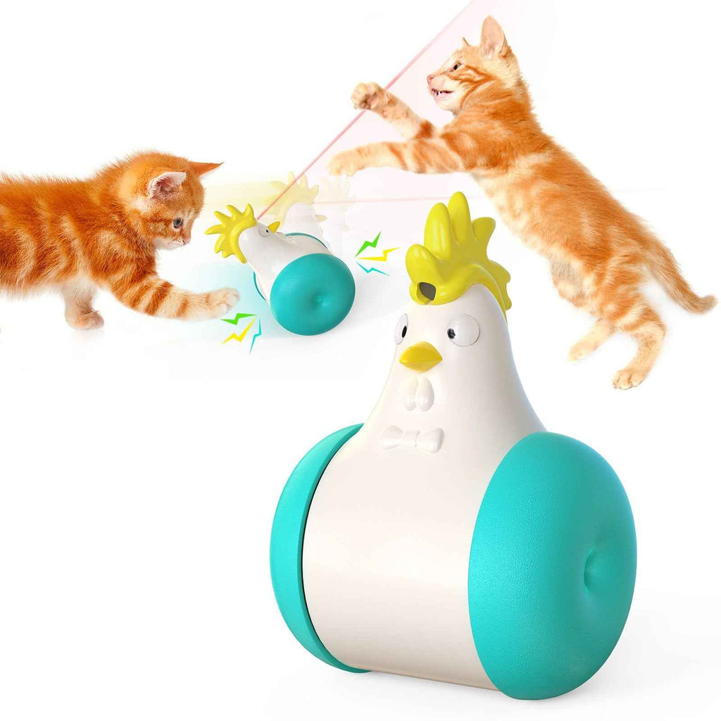 Pet Supplies Sound-Emitting Laser Cat Toy - New Electric Tumbler for Fun Playtime