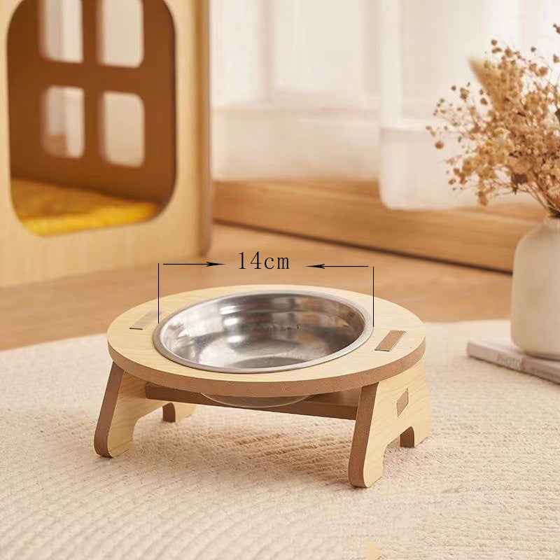 Into Cat Kittens Porcelain Cat Food Bowl - Ceramic Small Dog Pet Bowl