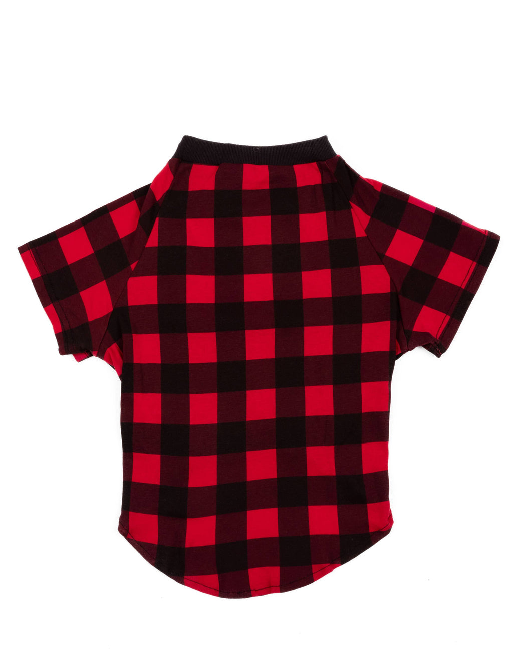 Big Dog Cotton Black And  Red Plaid Pajamas - - Priscilla's Pet Paradise