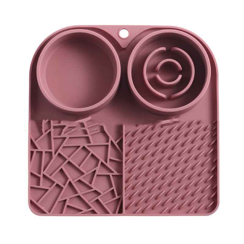 Silicone Pet Slow Food Mat Strong Suction Cup