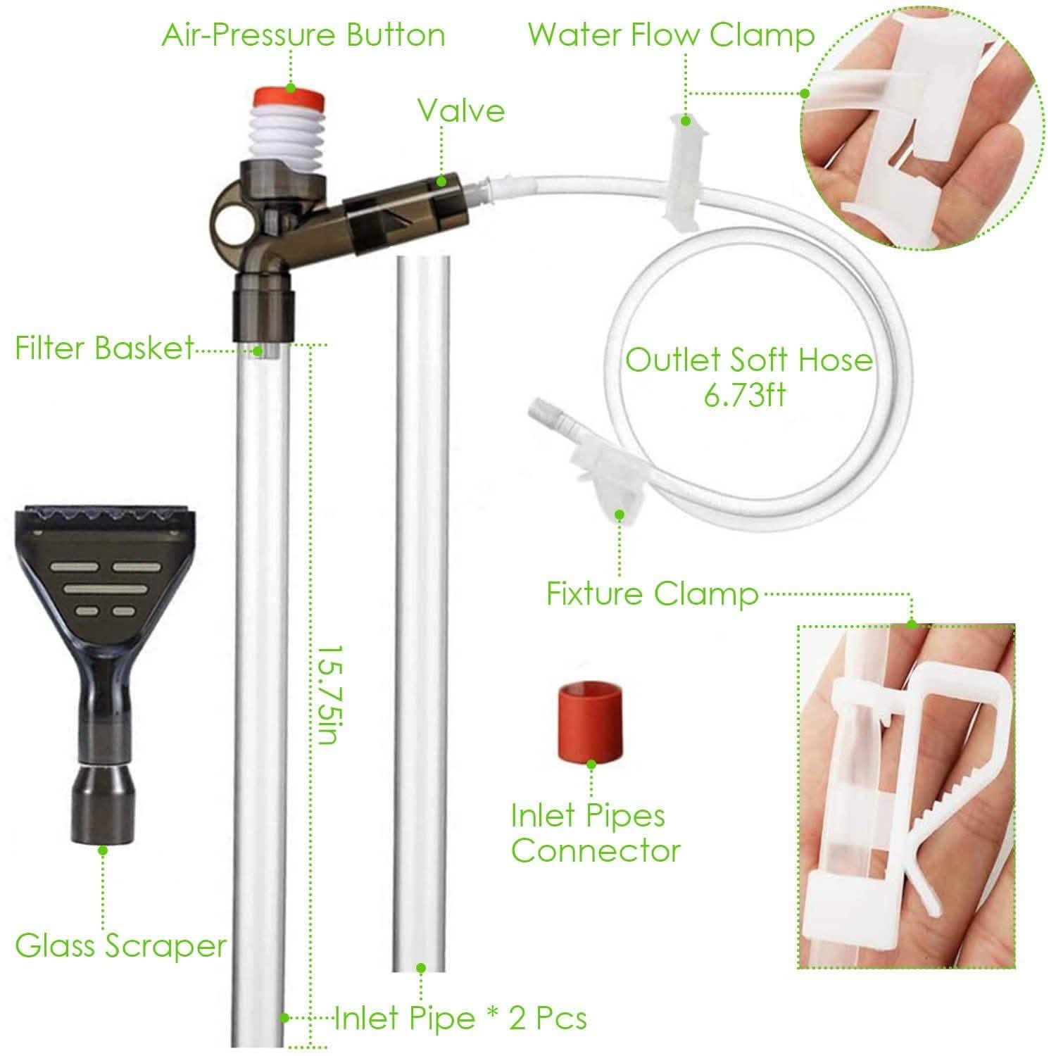 Fish Tank Gravel Cleaner Kit - Priscilla's Pet Paradise