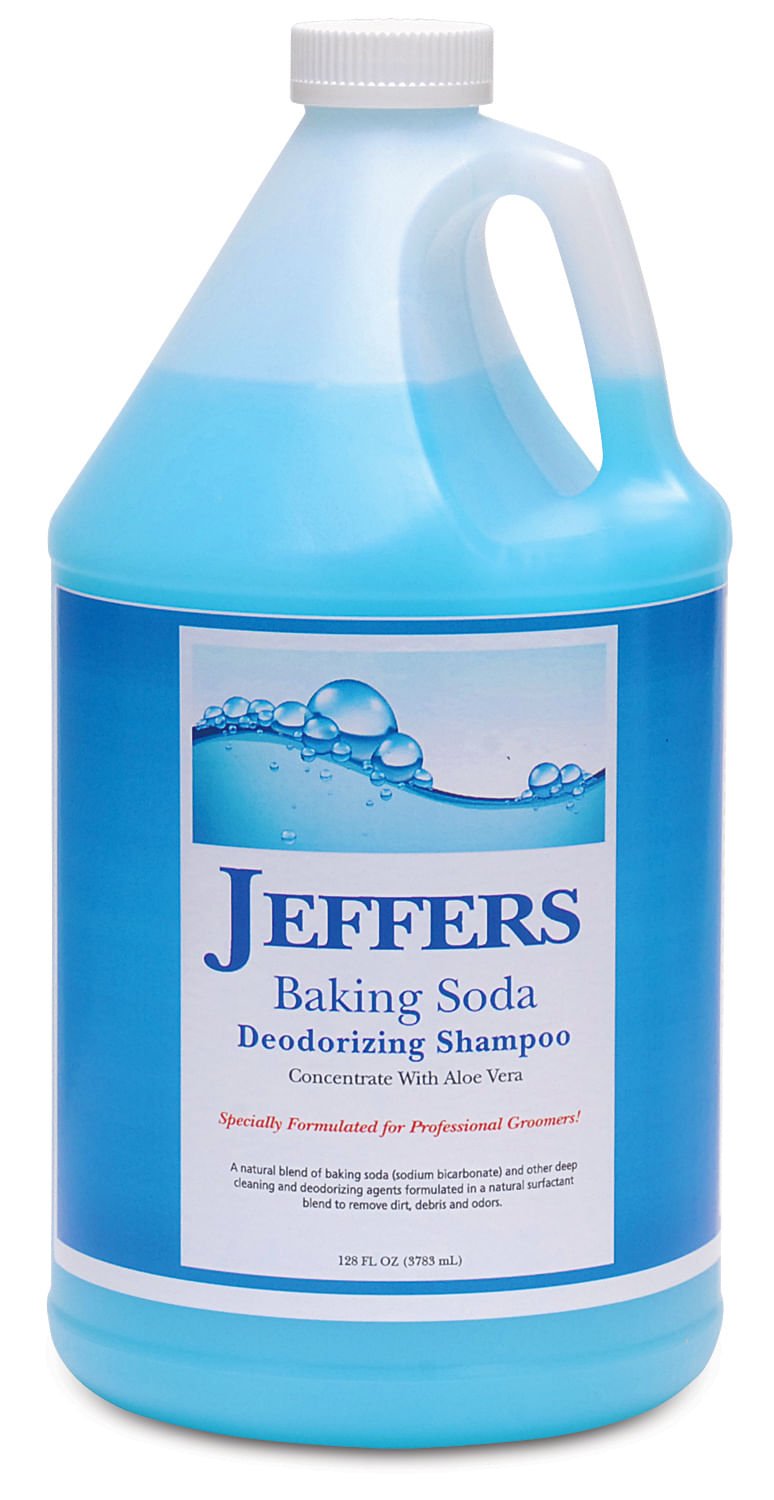 Jeffers Pet Tearless Baking Soda Deodorizing Pet Shampoo with Aloe Vera - Priscilla's Pet Paradise