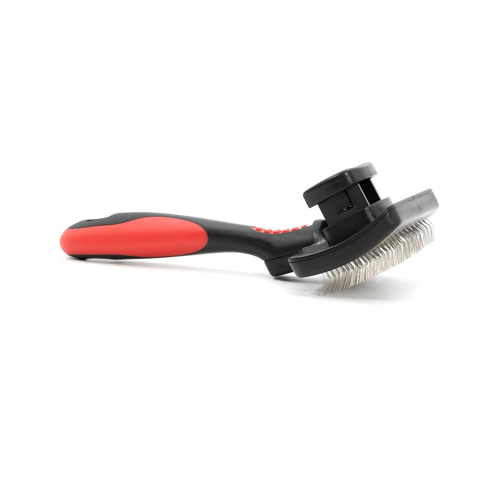 Jeffers Self-Cleaning Slicker Pet Grooming Brush - Priscilla's Pet Paradise