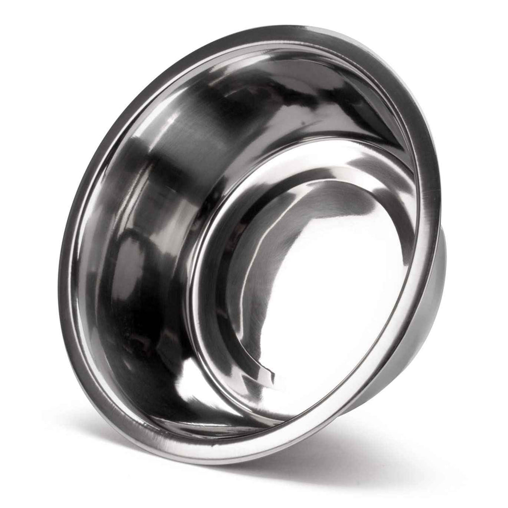 Jeffers Standard-Weight Stainless Steel Pet Bowls for Food & Water