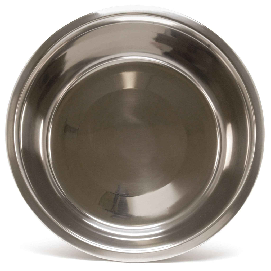 Jeffers Standard-Weight Stainless Steel Pet Bowls for Food & Water