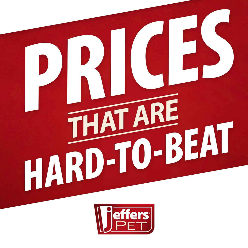 Jeffers Standard-Weight Stainless Steel Pet Bowls for Food & Water