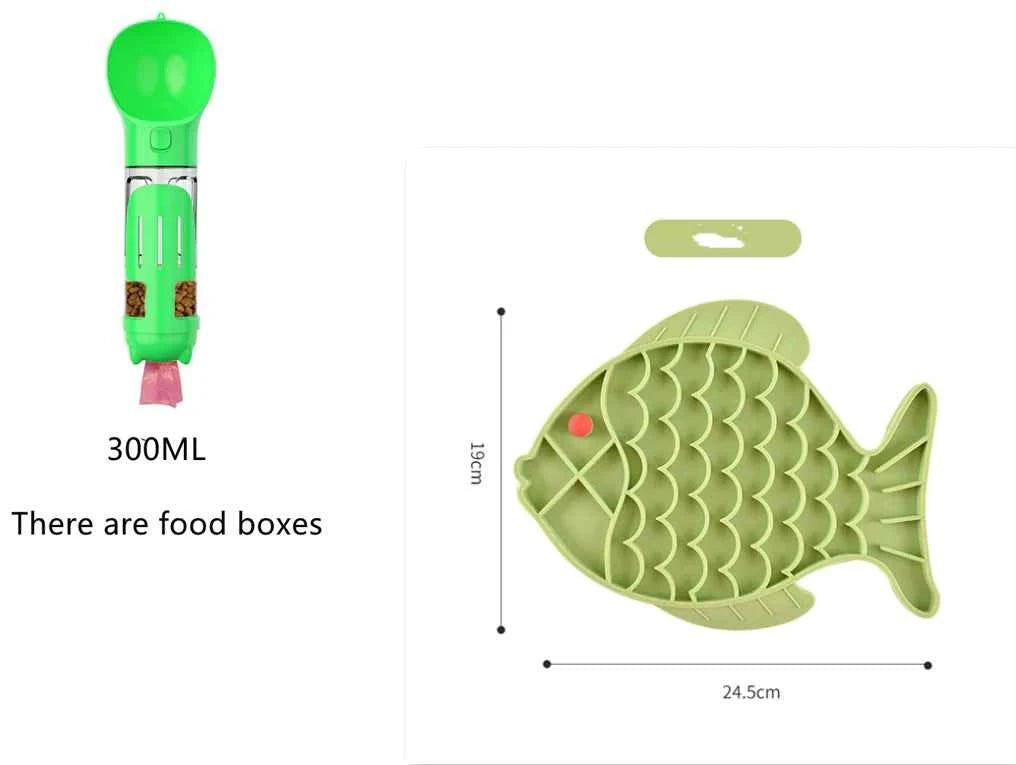 Silicone Pet Food Plate for Dogs and Pets - Durable and Easy to Clean