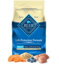 Blue Buffalo Adult Dog Food - Chicken and Brown Rice Dry Formula for Healthy Dogs