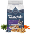 Blue Buffalo Blue Tastefuls Active Adult Cat Chicken & Brown Rice Recipe Dry Cat Food - Priscilla's Pet Paradise