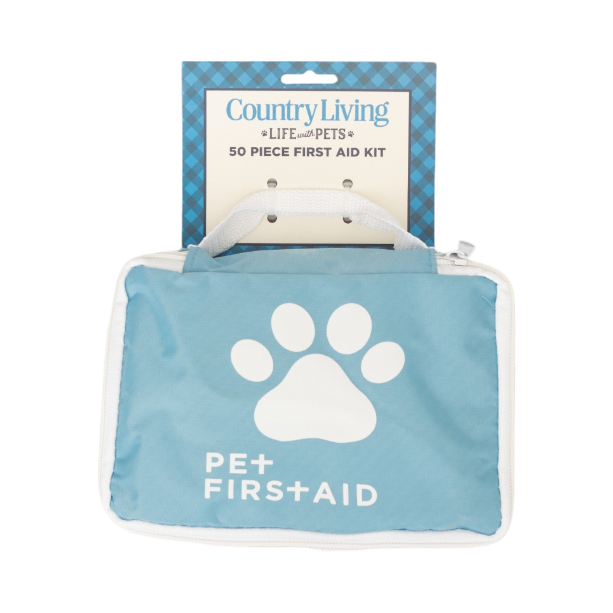 Country Living 50-Piece Pet Travel First Aid Kit for Emergencies, Safety, Adventure & On-the-Go Pet Care - Priscilla's Pet Paradise