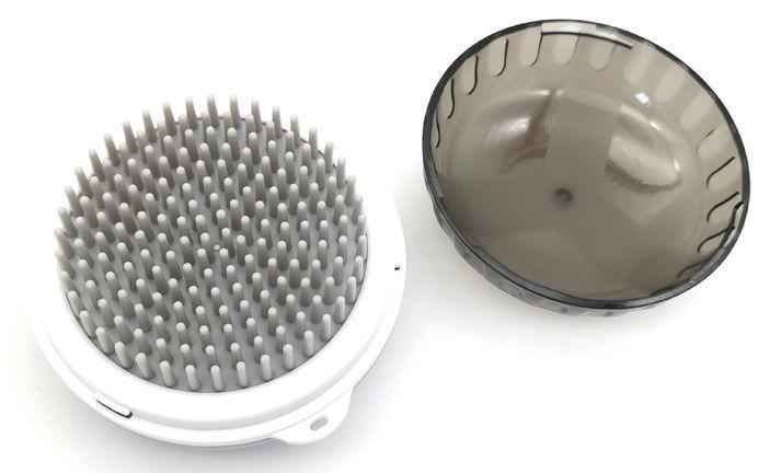 Pet Life ® Bravel 3-in-1 Grooming Brush for Pets - Travel Pocketed Dual Grooming Brush and Pet Comb