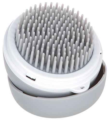 Pet Life ® Bravel 3-in-1 Grooming Brush for Pets - Travel Pocketed Dual Grooming Brush and Pet Comb
