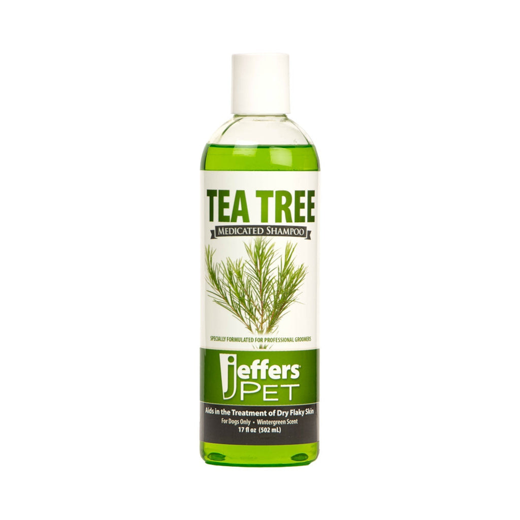 Jeffers Pet Tea Tree (Melaleuca) Medicated Dog Shampoo for Dry Skin - Priscilla's Pet Paradise